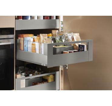 MERIVOBOX Einschubelement aus Glas, klar, NL 450, H: 95, Stärke: 8mm, seitlich (Set)
